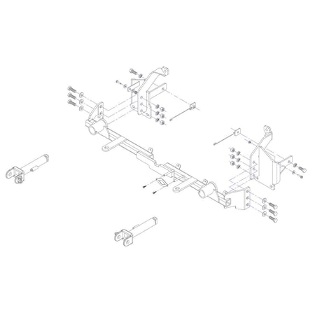 Roadmaster 2020 FORD ESCAPE HYBRID EZ MTG BRACKET 020620 524465-5